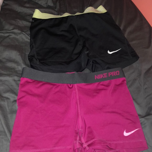Nike Pants - bundle of used nike pro shorts